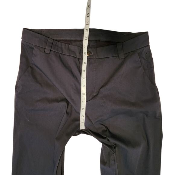 Lululemon Commission Pants Classic Fit  ABC stretchy moisture wicking sz 32 x 33 - Picture 9 of 12